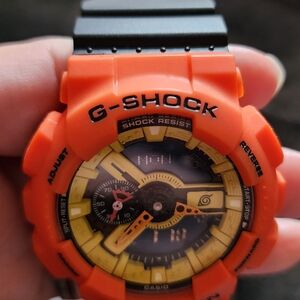 G-Shock Limited Edition manga series Naruto by Masashi Kishimoto Orange